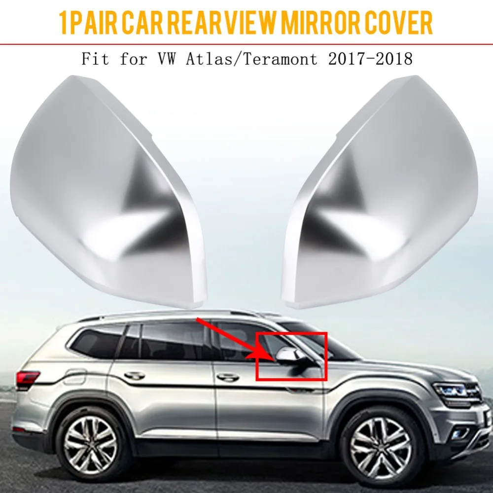 1 пара автомобильных зеркал для VW зеркало заднего вида Защитная крышка для VW Atlas/Teramont автомобильные аксессуары Новинка