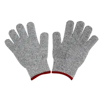 

1 Pair Working Safety Gloves Proof Protect Stainless Steel Wire Cut Metal Mesh Butcher Anti-cutting breathable Gloves