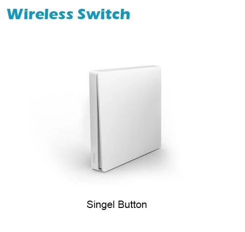 Xiaomi Aqara шторный мотор Zigbee работает с Mijia Hub датчик влажности Датчик тела Умный домашний комплект Наслаждайтесь умным пультом дистанционного управления - Цвет: wireless switch 1