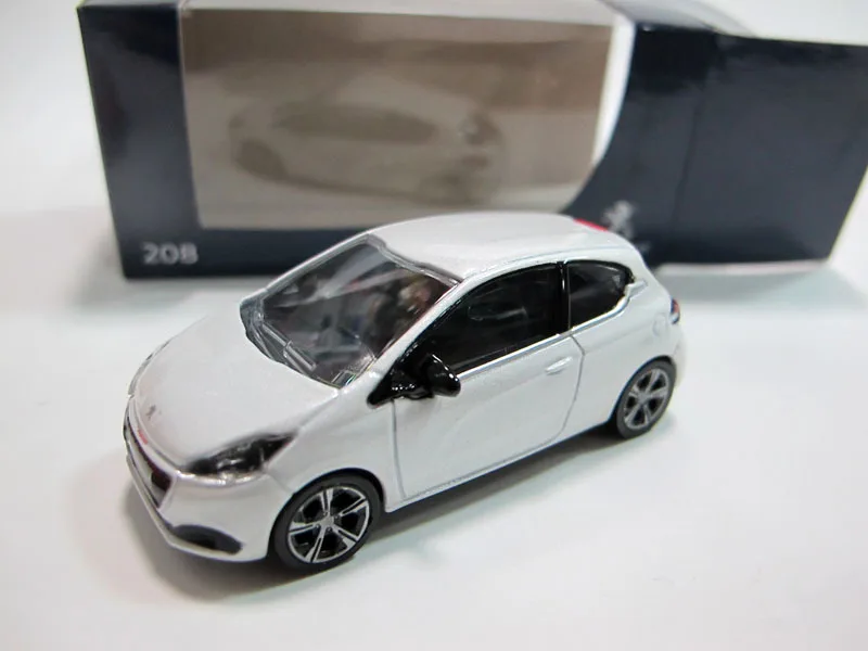 White 1/64 новая специальная металлическая модель эвакуатора французский автомобиль серии 308 дом дисплей Коллекция Модель игрушки для детей - Цвет: White