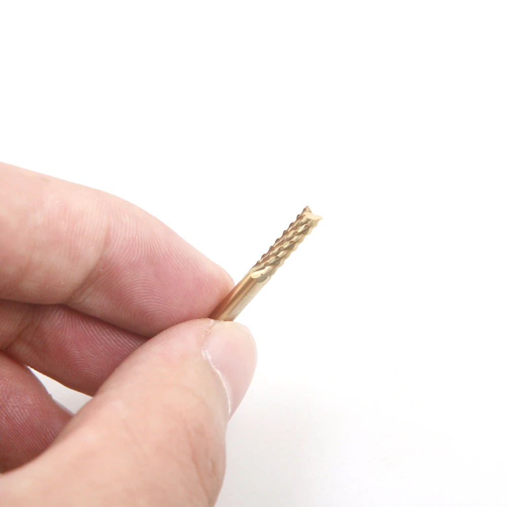 1pcs-Tungsten-Steel-CNC-PCB-Coated-Milling-Cutter-End-Mill-Dia-3-175-1mm-Shank-1