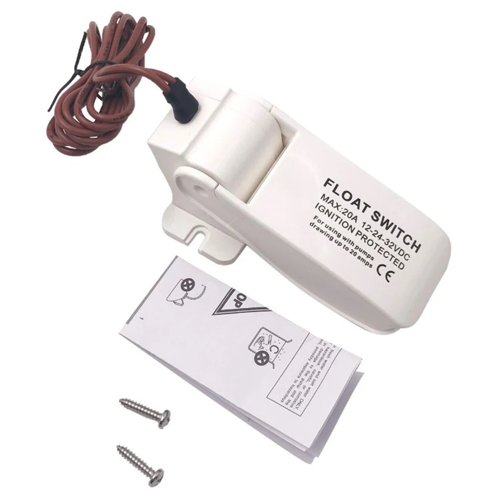 Interruttore A Galleggiante Portatile Automatico Elettrico Regolatore Di Livello Dell'Acqua Sensore Di Flusso On Off Dc A Prova Di Perdite Per Pompa D