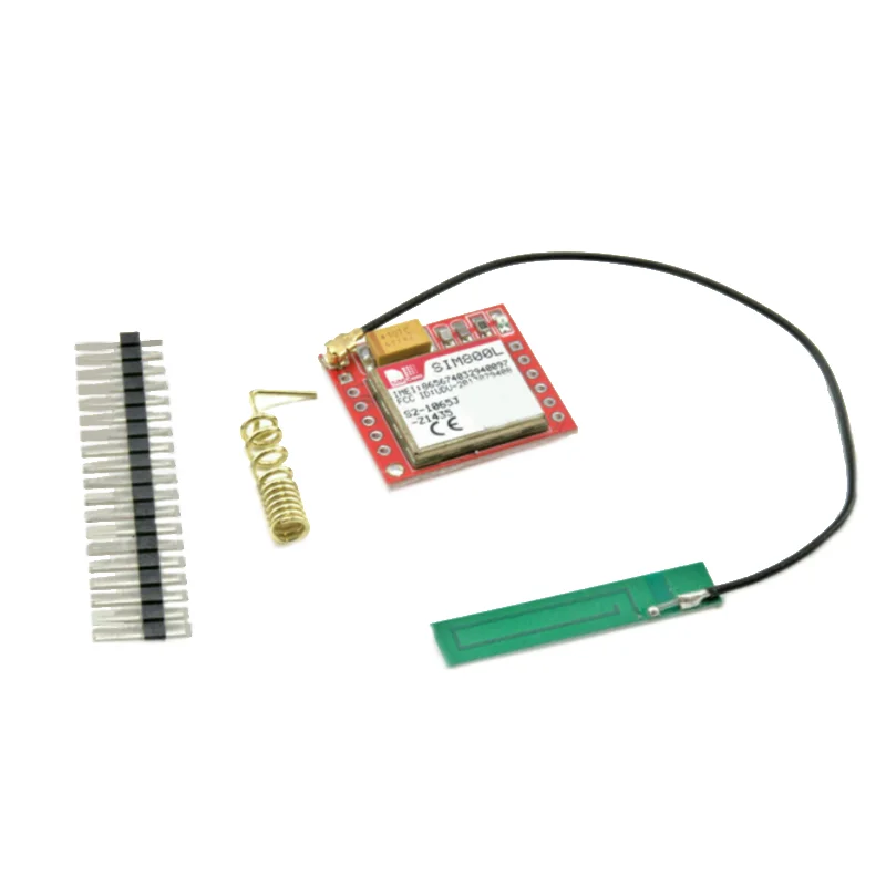 Мини SIM800L GPRS GSM модуль последовательный порт TTL карта MicroSIM основная плата совместимая карта плата четырехдиапазонный бортовой для Arduino