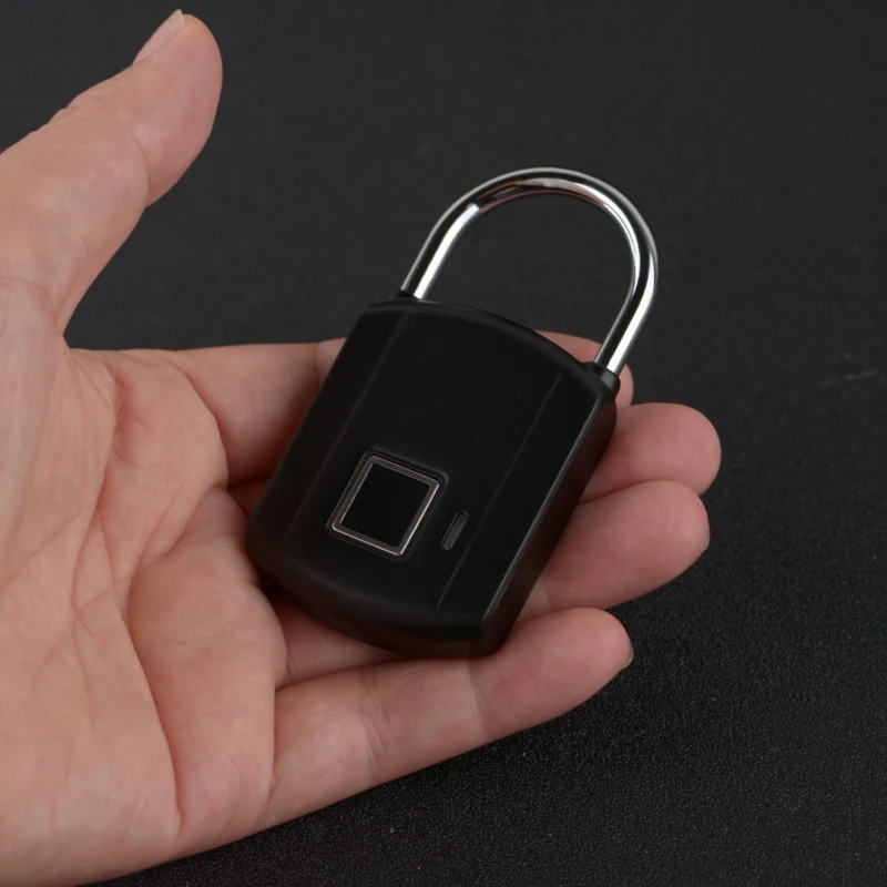 USB Перезаряжаемый умный Keyless электронный замок с отпечатком пальца домашняя Противоугонная безопасность безопасности замок двери багаж чехол замок