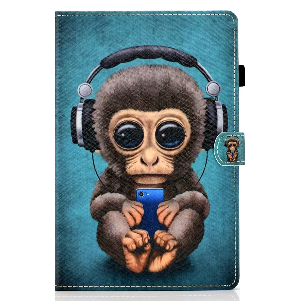 as photo Чехол для Galaxy Tab A 10,1,, SM-T510, SM-T515, 10,1 дюймов, защитный чехол из искусственной кожи с магнитной подставкой, умный чехол с рисунком - Цвет: as photo