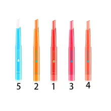 2 г Радужный цветной водный капельный бальзам для губ бесцветный увлажняющий, увлажнение антирастрескивающая помада блеск портативная косметика