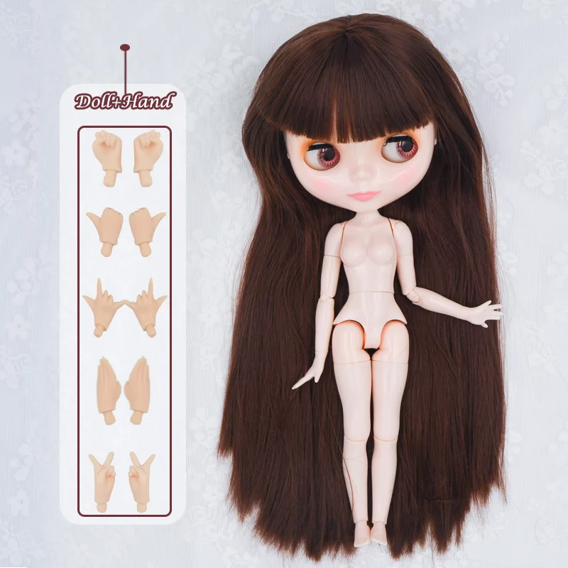 Куклы блайз Blyth кукла BJD, кукла блайз Neo Обнаженная кукла Blyth куклы бжд уникальные, непрозрачные куклы лица могут изменить макияж и платье DIY, 1/6 мяч соединены куклы SO31 - Цвет: HNBL06
