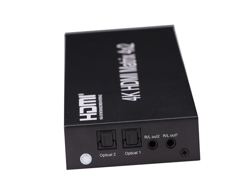 HDMI матричный 4X2 HDMI Разветвитель переключатель 4 в 2 Выход видео конвертер коммутатор адаптер 4 к x 2 к с EDID оптический аудио пульт дистанционного управления