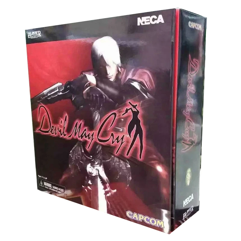 NECA 7 дюймовая экшн фигурка дьявола Мэй Плач сын Данте Спартанский ПВХ Модель