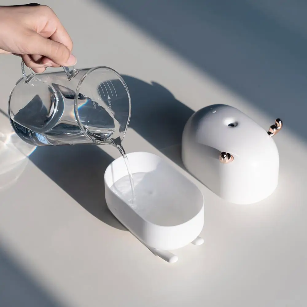 Beste Xiaomi Draagbare Nano Mist Luchtbevochtiger Met LED Omgevingslicht Mini Ultrasone Diffuser USB Laag Geluidsniveau Automatische power off
