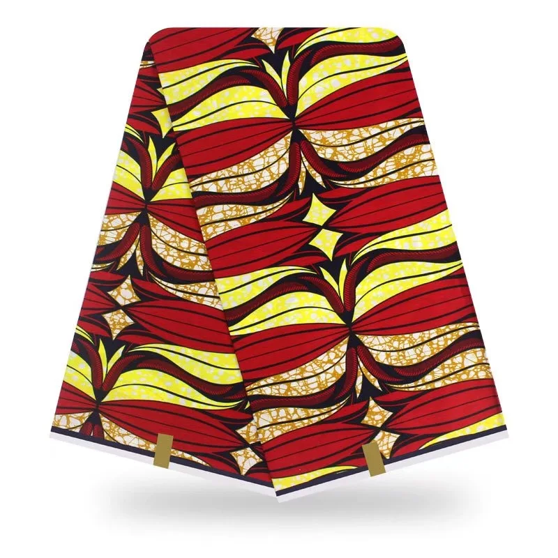 Miss. L, новинка, африканская восковая хлопковая ткань с принтом, высокое качество,, Анкара, восковая ткань, 6 ярдов/шт, для изготовления платьев, SP19S121011