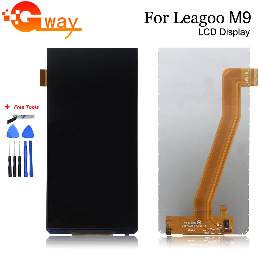 Для 5,5 дюймов Leagoo M9 только ЖК-дисплей протестированный экран дигитайзер сборка Замена+ Инструменты