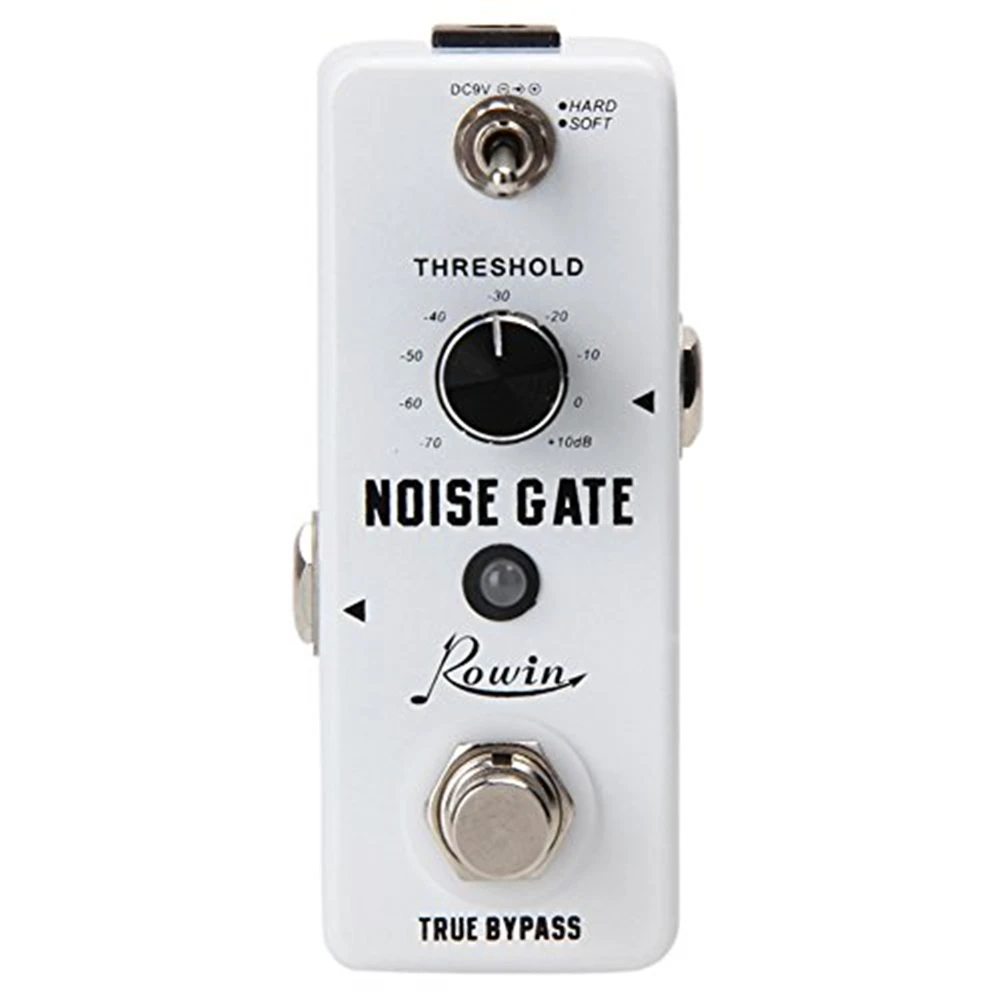 Shell-Guitar-Accessories Pedal Suppressor Noise-Gate Guitar-Effect Aluminum-Alloy Rowin
