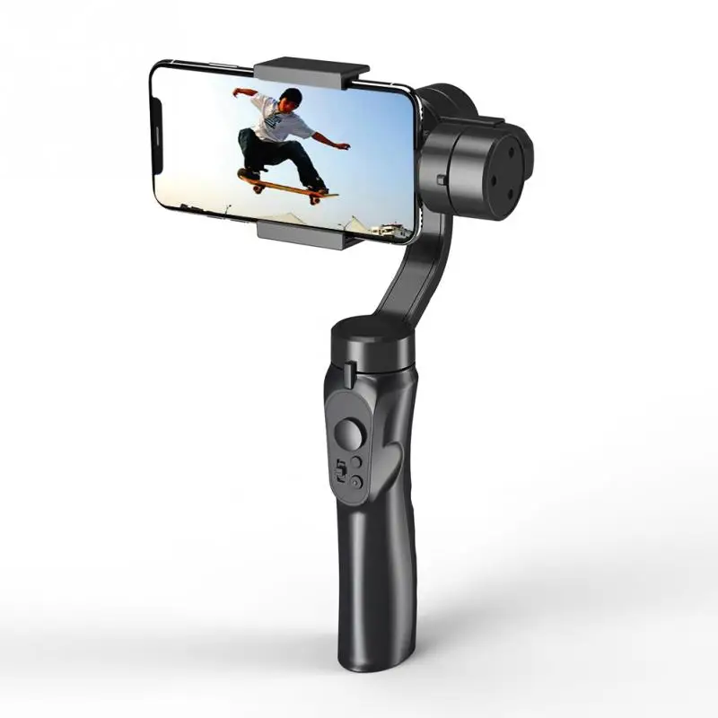 Smooth Smart Handhold Gimbal Stabilizer with Extension Monopod Phone Stabilizing Holder for SmartPh