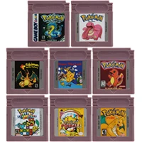 

16 Bit Video Game Cartridge Console Card for Nintendo GBC Pokeon Series English Language Version The Second Edition