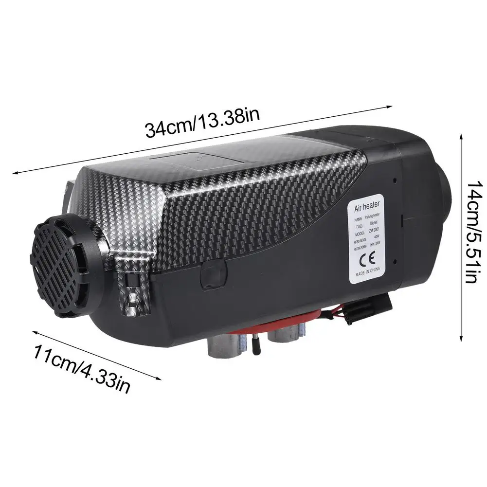 Power Supply 8KW 12V Diesel Air Heater Fast Heating For Rv Truck