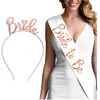 Hen Party Sash Satin Team Bride To Be Balloons Bridal Shower Bachelorette Party Sash Banner Wedding Event Decorations Supplies ► Photo 2/6