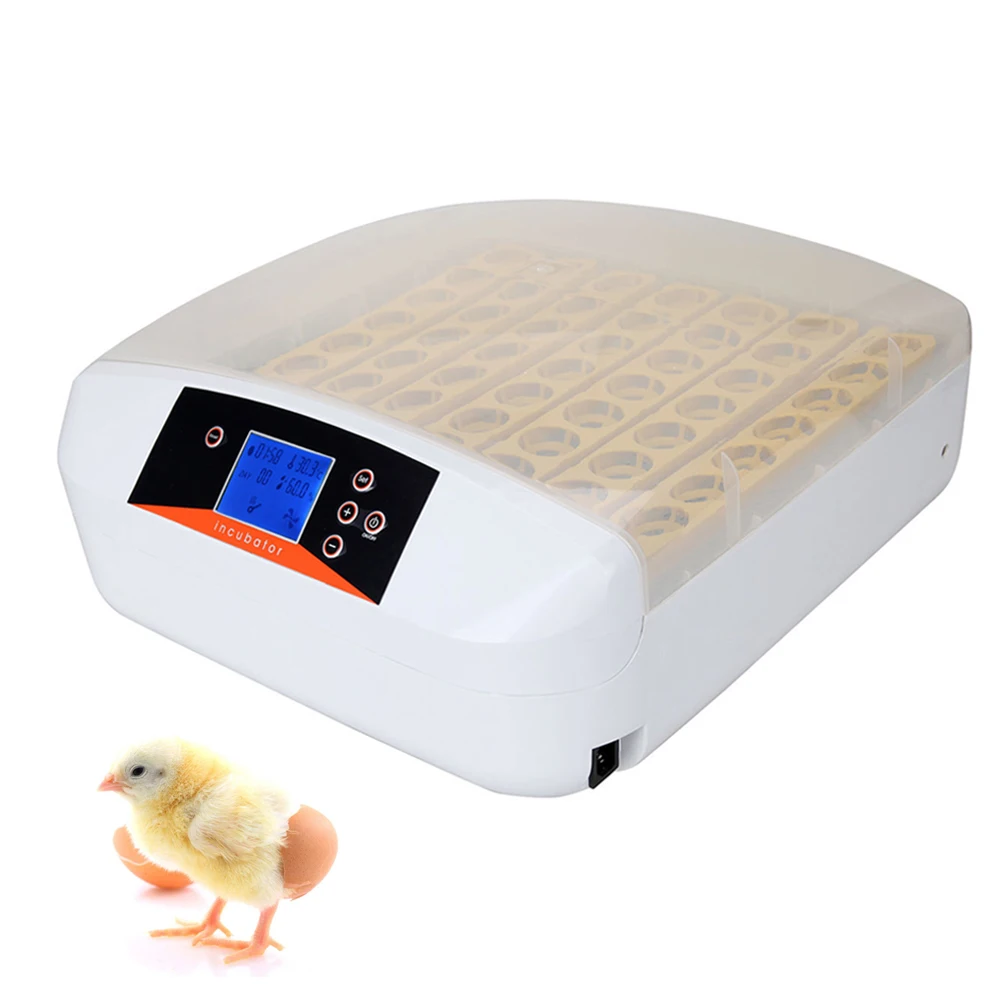 Домашний инкубатор для яиц, птицы, курицы, инкубатор для утиных яиц, полностью автоматический поворот, высокая скорость инкубации - Цвет: DL-56A