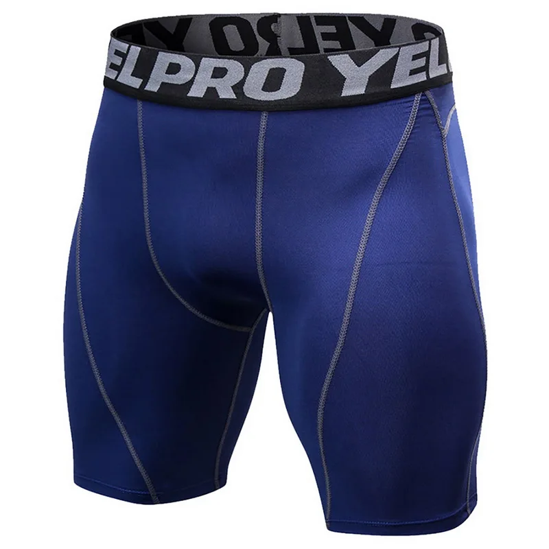 3 Heflashor мужские спортивные шорты Компрессионные спортивные Pantalones Cortos Hombre Короткие штаны спортивные узкие укороченные штаны летняя одежда - Цвет: 3