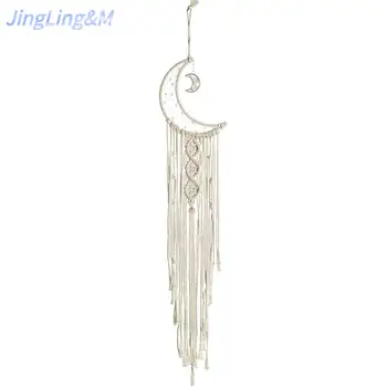 

Tapestry, Handmade Cotton, Moon Pendant, Home Decoration, Ornaments, Christmas Gifts 96CM