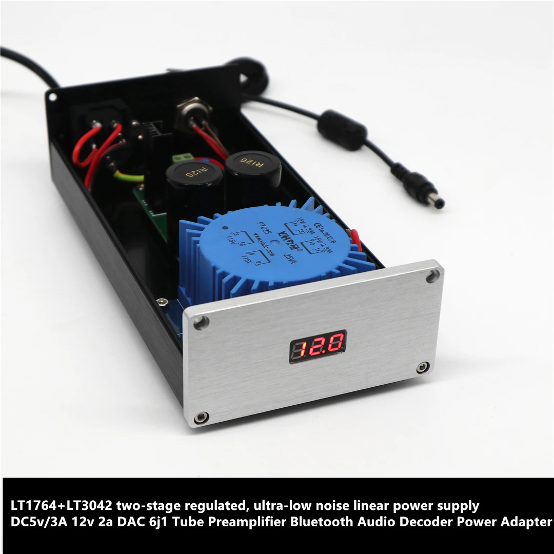25W LT1764+LT3042 two-stage regulated ultra-low