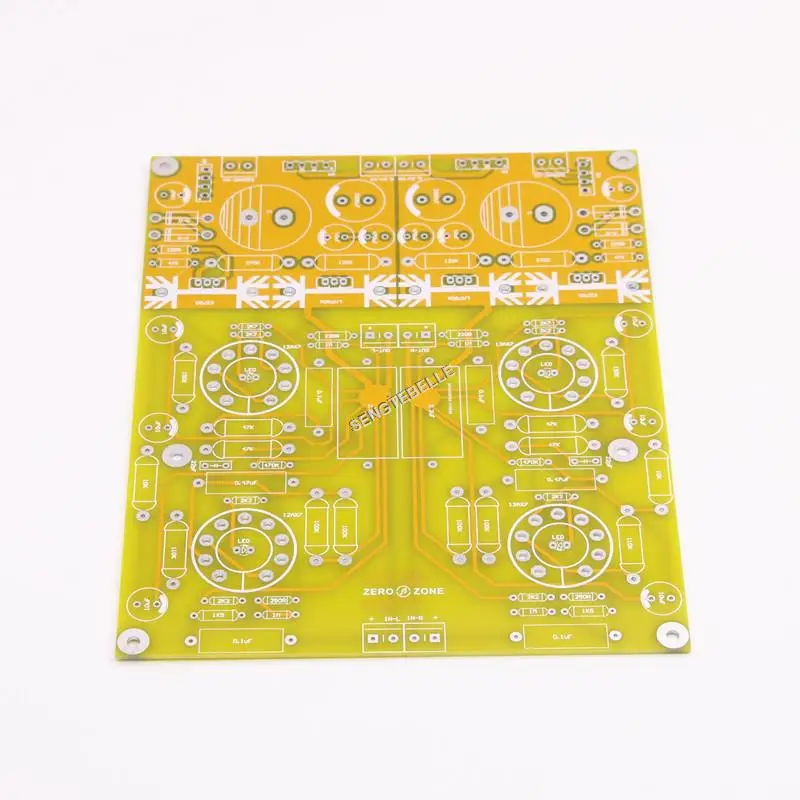 HiFi ECC83/12AX7 Röhrenvorverstärkerplatine Stereo-Vorverstärker-Kit Basis auf Conrad-Johnson CL-Schaltung – Detail 1