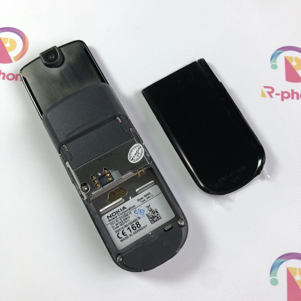Восстановленный Мобильный телефон Nokia 8800 Classic 2G GSM разблокированный 2 МП русская