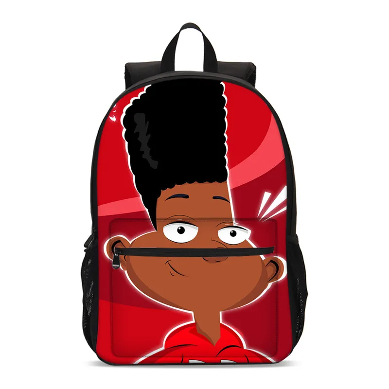 Детский Школьный рюкзак Mochila с мультипликационным принтом, рюкзак в Африканском и американском стиле для мальчиков, школьный рюкзак для подростков