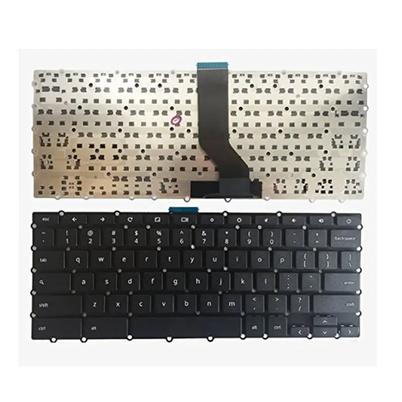 GZEELE США для Acer хромбук 15 C910 CB3-531 CB3-431 CB5-571 C731 C731T US Клавиатура ноутбука без рамки черный