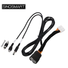 SINOSMART C12 Verbindung Kabel für Mazda 3 Limousine Axela Rückfahr Kamera zu OEM Monitor ohne Beschädigung der Auto Verdrahtung