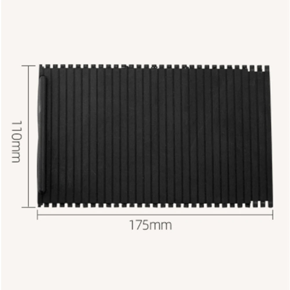 Front Section Zipper Center Console Direct Fit Replacement Board ABS Easy Install Cup Holder Roller Blind Cover For E53 X5 00-06