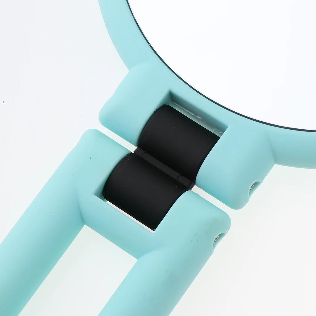 3pcs Folding Normal 15X Magnified Mirror Handheld Standing Makeup Mirror Desk Compact Travel Mirror