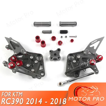 

Adjustable Footrests For KTM RC390 2014 - 2018 RC DUKE 390 Motorcycle Parts Foot Rests Pegs Rearsets Pedal GRAY 2015 2016 2017