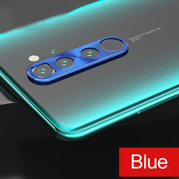 Blue Защитный кольцевой чехол для камеры для Xiaomi Redmi Note 8, чехол, металлический чехол для объектива телефона для Xiomi Redmi Note 8 Pro 8Pro 8 T, чехол - Цвет: Blue