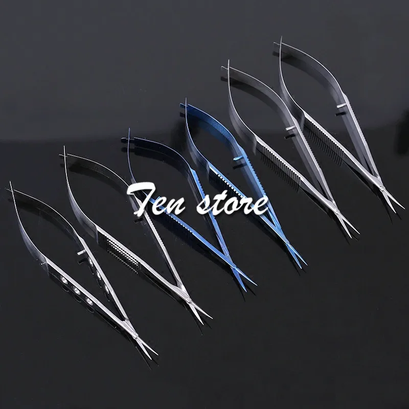 

Microscopic Barrier Instruments 12.5cm Micro Internal Scissors Cut Quality Titanium Alloy Scissors Hand Surgery Membrane Envelo