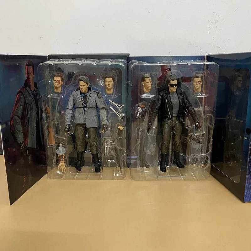 Экшн-фигурка NECA The Terminator Schwarzenegger Коллекционная модель из ПВХ 7 дюймов 18 см |