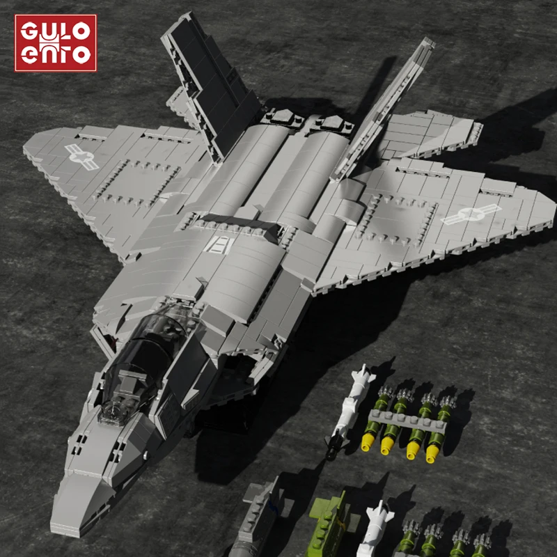 Fighter F15 F35 F117 jet tie plane bloques de construcción Warcrafteds Fighter F15 F35 F117 jet tie plane bloques de construcción Warcrafteds