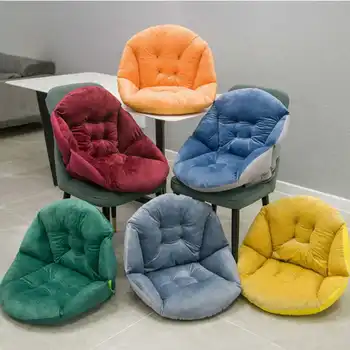 

Thick Warm Seat Cushion Orthopedic Pillow Home Office Chair Cushion Semi-Enclosed Cushion Car Seat Pad Sets Dining Chair