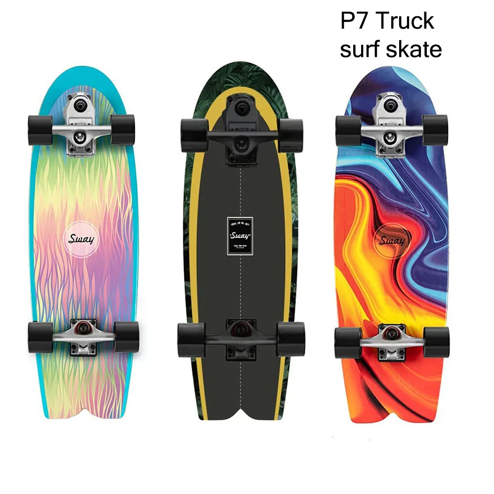 32 Inch Surfskate Board Longboard P7 Truck Land Carving Surf Skate Board  Outdoor Carving Pumping Sport Board Complete Skateboard|Skate Board| -  AliExpress