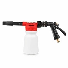 Мыло Шампунь легкое управление Лэнс Автомойка снег пенообразователь регулируемый высокое давление ABS домашний Автомобиль портативный распылитель пены