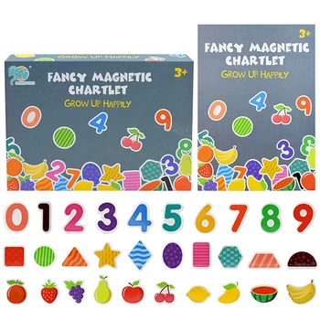 

3D Fruit Early Childhood Learning Toy Cognitive Education Puzzle Toys Magnetic Small Figure Puzzle Portable Jigsaw Puzzle