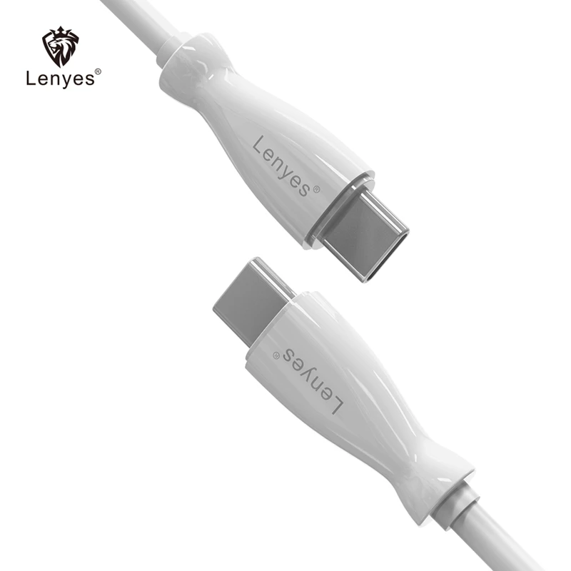 Lenyes usb type C-type C IOS Micro V8 1 м зарядный кабель для устройств типа C компьютерный мобильный телефон синхронизация данных 2.4A TPE кабели LC901