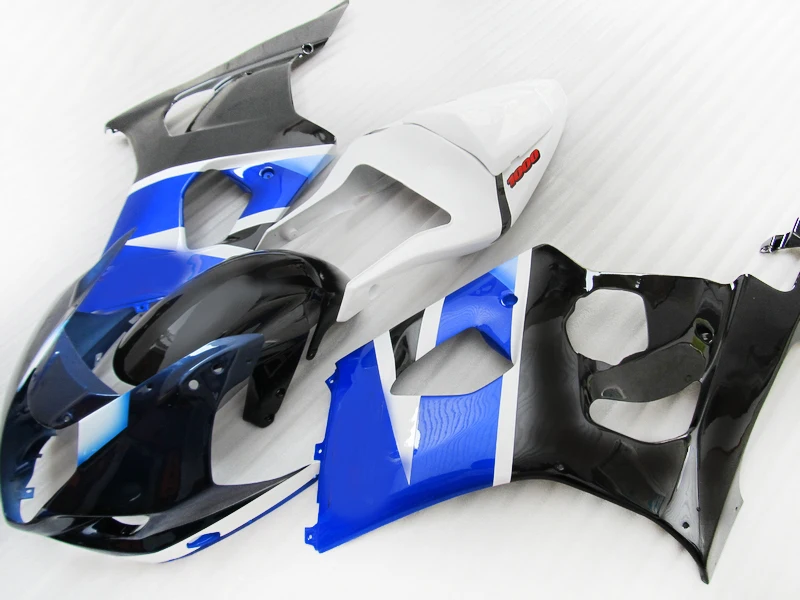 Лучшие продажи кузов Обтекатели для Suzuki K3 2003 2004 GSX R1000 03 04 GSXR 1000 K4 белый черно