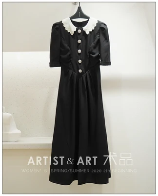 designer black maxi dress