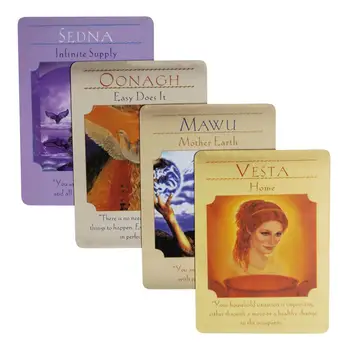 

44 Full English Tarot Goddess Oracle Cards Family Card Table Party Game Tarot Card Oracle Card Entertainment Card Card Game