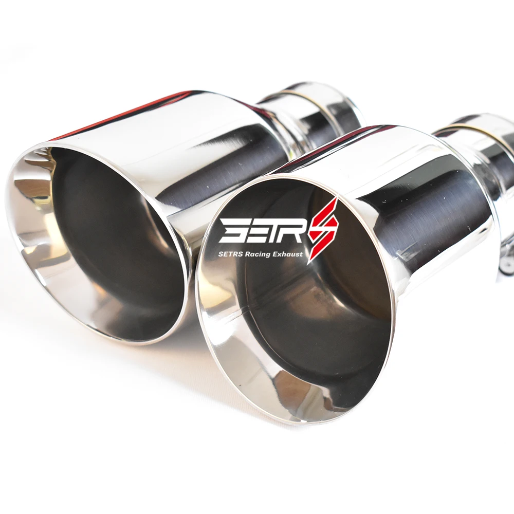 1 шт. универсальная выхлопная система из нержавеющей стали для автомобиля