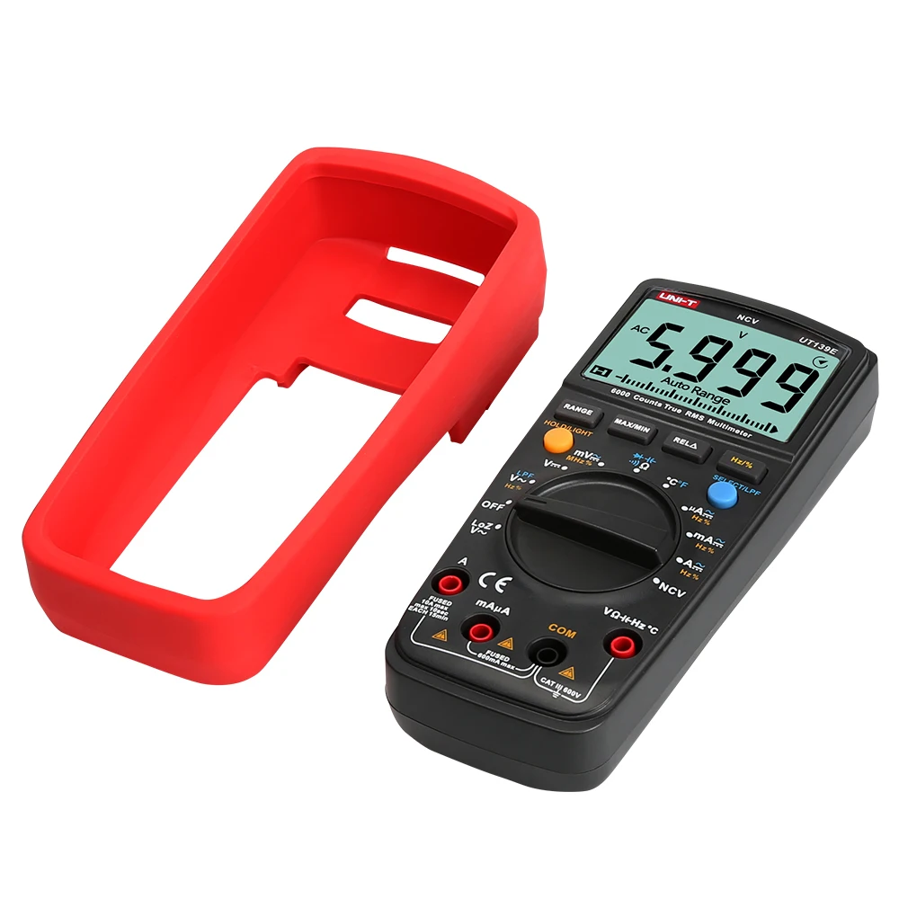 UNI-T UT139E True RMS digital multimeter, LPF (low pass filter) / LoZ (low impedance input) function / Temperature test