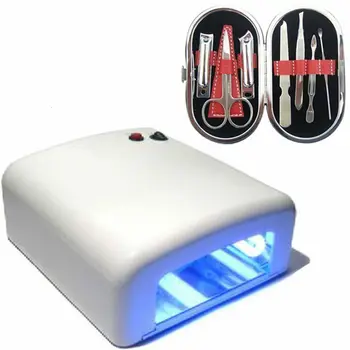 

LAMPADA UV FORNETTO RICOSTRUZIONE UNGHIE + KIT MANICURE