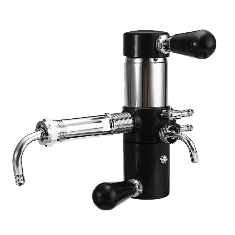 Stainless Steel Beer Bottle Filler Beer Tap Defoaming For Pet Bottle