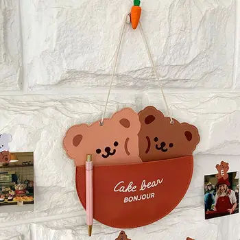 

Cute Wall Hanging Storage Bag Cartoon Coin Purse Pocket Home Decoration Bags